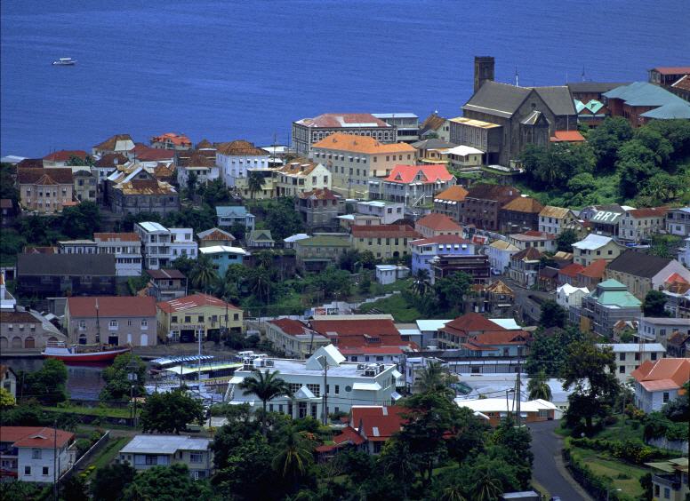 St. Georg, Hauptstadt des Karibikstaates