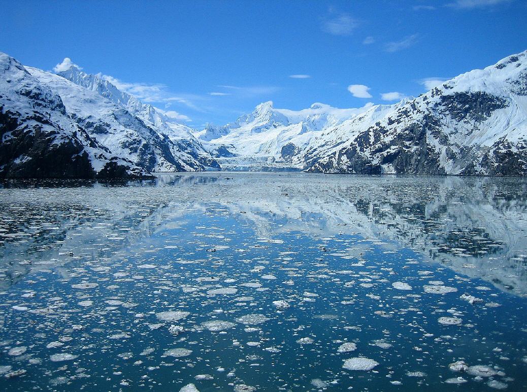 Gletscherbucht in Alaska