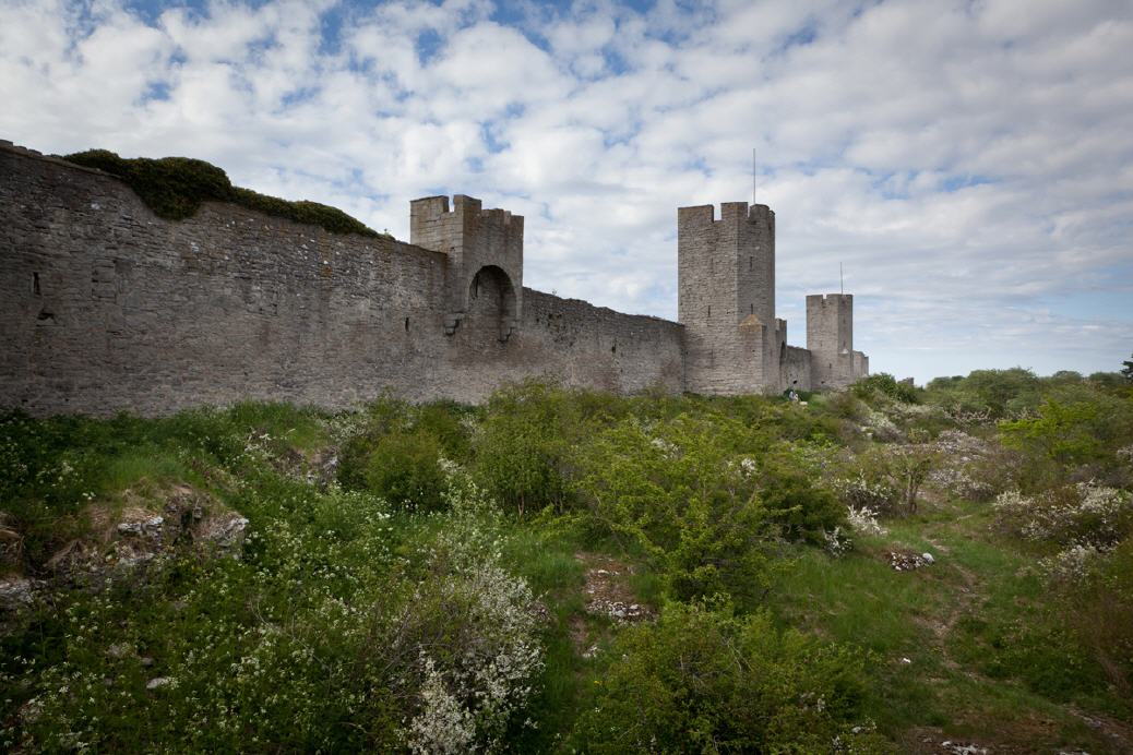 Gotland: Stadtmauer von Visby