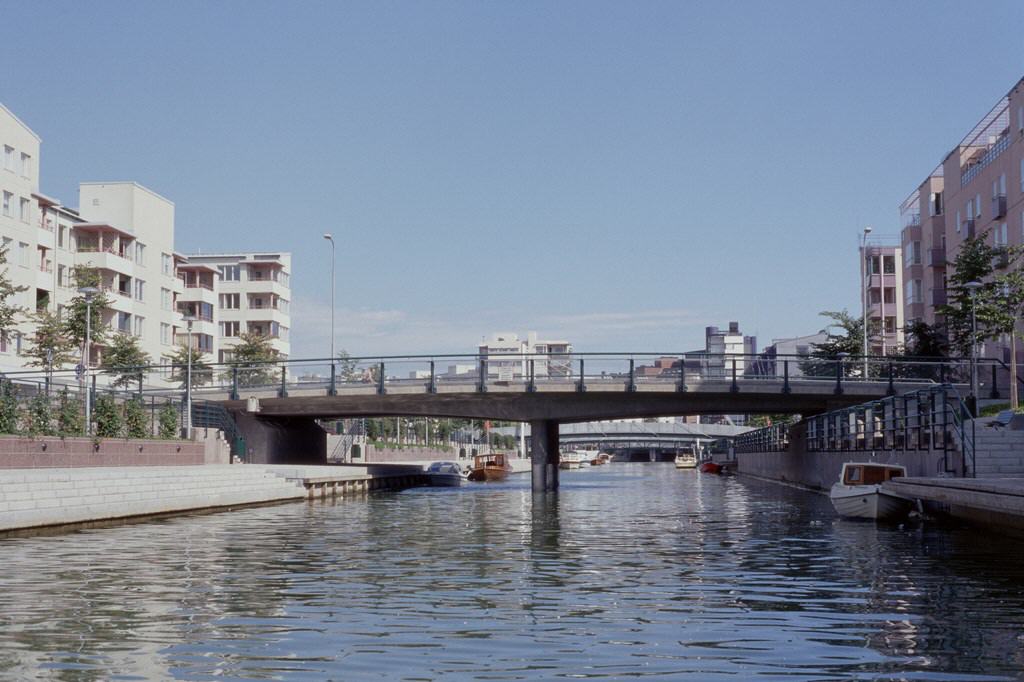 Kanal in Ruoholahti / Helsinki