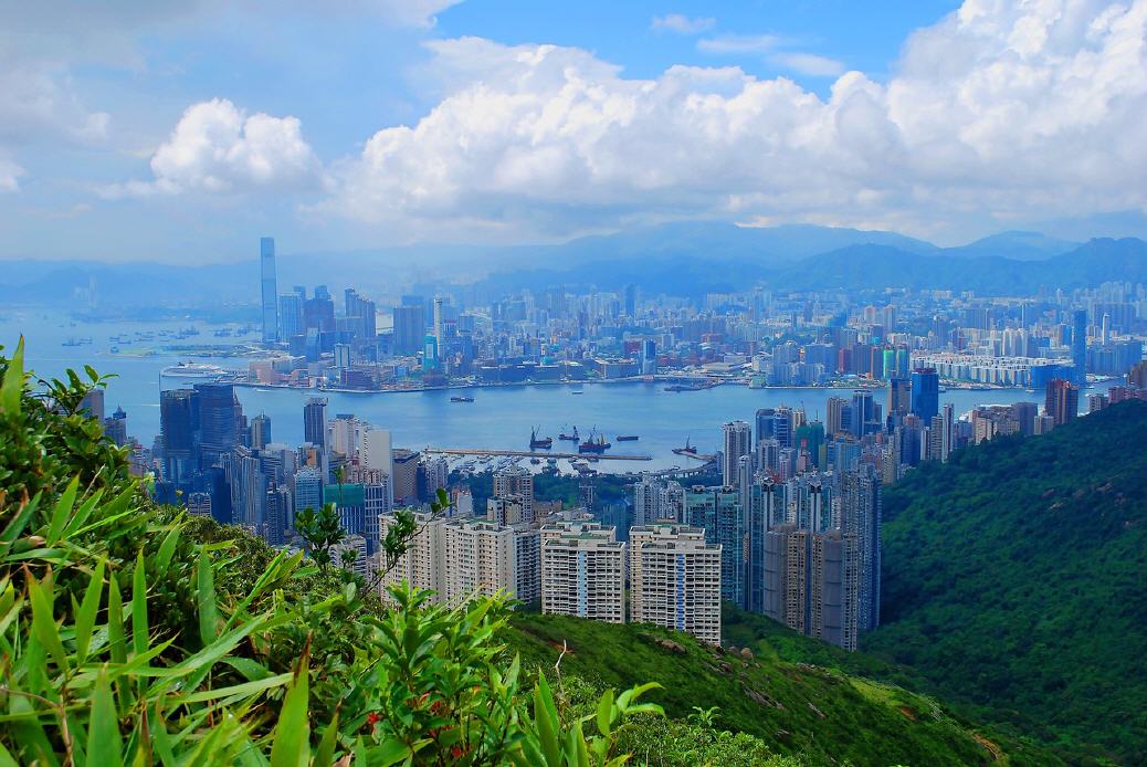 Grüngürtel rund um Hongkong