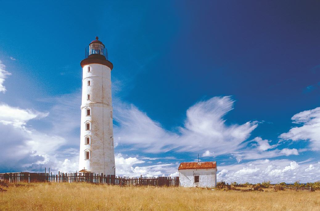 Leuchtturm auf der Insel Saaremaa
