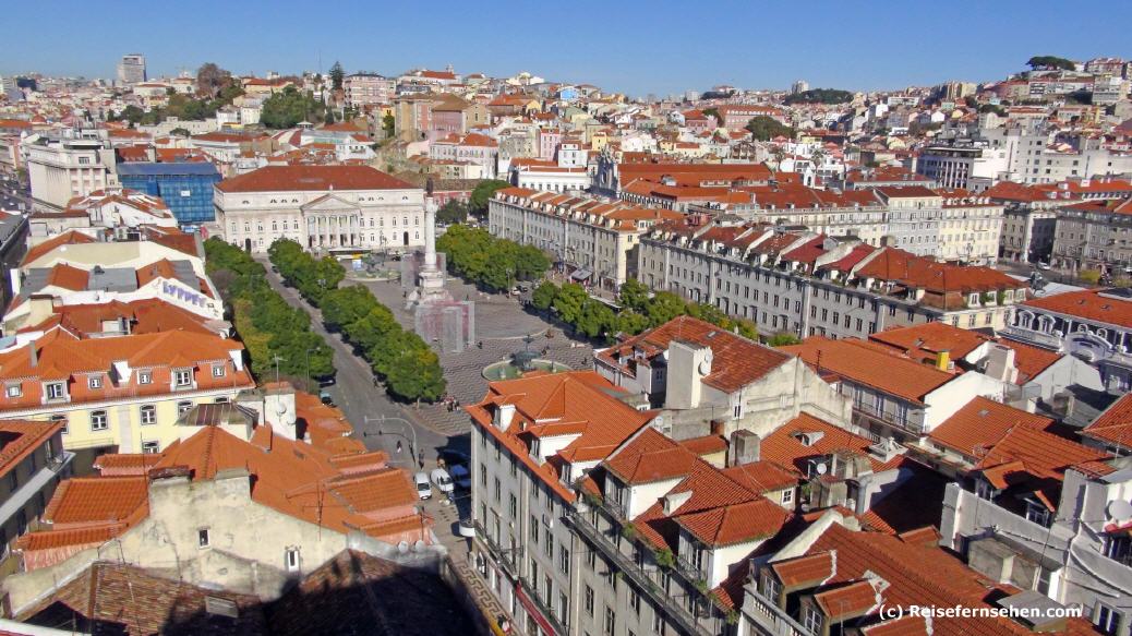 Blick auf Lissabon