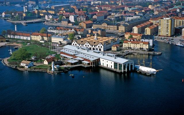 Das Marinemuseum von Karlskrona